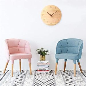 Live Edge Solid Wood Wall <b>Clock</b> Handmade Natural Decorative Silent Electronic <b>Clock</b> for Living Room Home <b>Office</b> - Product Image 2