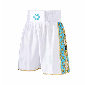 Athletic Boxing <b>Trunks</b> <b>Men</b> Lightweight Fight Shorts Breathable Quick Dry Fabric Training Competition Performance Sportswear - Product Image 1