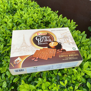 |Sampling Services| Premium Coffee Flavor Crackers 210g – Crispy Snack Anytime Treat - Product Image 1