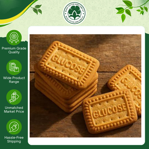 Approvisionnement direct d'usine, biscuits au glucose rectangulaires de qualité supérieure, collations saines, biscuits énergétiques croustillants et sucrés à prix compétitif - Product Image 6