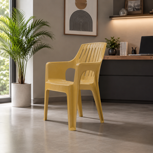 Silla Moderna de Plástico SUMO LOTUS SPINE, No Plegable, para Sala de Estar y Oficina en Casa, Muebles para el Hogar, Fabricada en Gujarat, Personalizable - Product Image 4