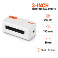 IPRT & BEEPRT 80mm petit code à barres thermique expédition étiquette imprimante portable autocollant machine d'impression