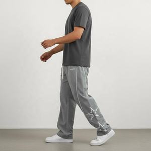 กางเกงขายาวผู้ชายคุณภาพสูง โลโก้สั่งทำได้ เนื้อผ้าระบายอากาศ สไตล์ลำลอง ราคาส่งสุดคุ้ม ทรงตรง แบบสเวตแพนท์/จ็อกเกอร์ - Product Image 4