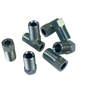 น็อตเหล็กหัวหกเหลี่ยมยาว 1/4 นิ้ว เกลียวขวา ผลิตด้วยเครื่อง CNC - Product Image 3