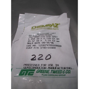 Chemraz 9220-SC520 O-RING AS-568A-220 CPD 520 - Equipo y Piezas de Semiconductores de Confianza de Marca Global - Product Image 2