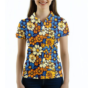 Polos de Golf Elegantes para Mujer, de Secado Rápido, Material Suave, para Oficina, Club de Golf y Moda Casual - Product Image 1