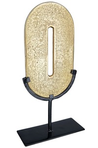 Abstract Gold Plated Aluminum Sculpture Figure Shape Handmade Modern Eco-Friendly Durable Art Tabletop <b>Decor</b> Jaffs Exports Home - Product Image 6
