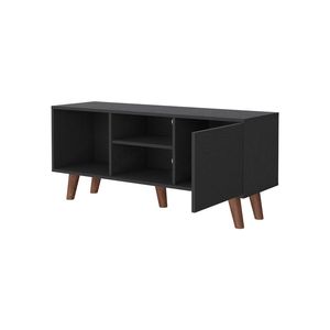 Libreria a doppia anta Durango con tre ripiani, design elegante - Product Image 4