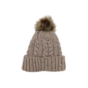 Comprar gorro de punto grueso cálido de invierno a bajo precio gorro confeti Marled Pom para nieve al aire libre senderismo Digital impreso 2025 - Product Image 1