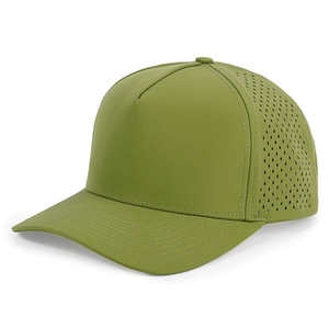 6-Panel Trucker <b>Cap</b> With Embroidered Logo Mesh Back Adjustable For Adults Casual Spring <b>Summer</b> Wear Custom Logo - Product Image 4