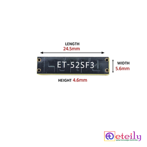 Module d'antenne GPS GNSS ETEILY ET-52SF3 à puce céramique passive avec connectivité et trous de montage F - Product Image 2