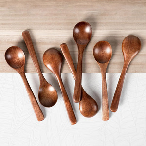 Cuillères en bois pour la cuisine, prix de gros, fabrication vietnamienne. - Product Image 5