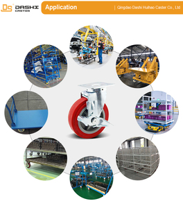 Dashi Fabrik Großhandel OEM 2,5 Zoll 3 Zoll Niedriges Schwerpunkt-Rad mit Schwenk- und Bremsfunktion für Industriemöbel - Product Image 5