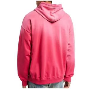 Custom <b>Men's</b> <b>Pullover</b> Hoodie Premium Cotton Fleece Oversized Casual Streetwear Hoodie OEM ODM Wholesale Manufacturer - Product Image 2