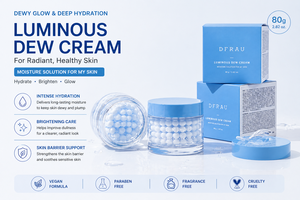 ครีมบำรุงผิวหน้า DFRAU Luminous Dew ออร์แกนิค แอนตี้เอจจิ้ง 80 กรัม มอยเจอร์ไรเซอร์สำหรับทุกสภาพผิว ใช้ได้ทั้งกลางวัน - Product Image 4