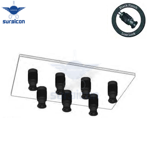 Adaptador de Transferencia de Líquidos, Longitud 3 cm / 1-1/4 pulgadas, Conector Luer Lock, Acabado Negro, Acero Inoxidable, Conector de Jeringa de Precisión, Reutilizable - Product Image 4