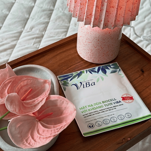 Masque facial en feuille Viba Youth Biocell, hydratant nourrissant, revitalisant pour la peau, unisexe, eau minérale de noix de coco fermentée, Vietnam - Product Image 4