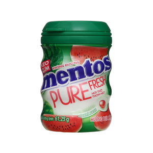Vietnam Mentos Pure Fresh <span class=keywords><strong>Chewing</strong></span> <span class=keywords><strong>Gum</strong></span> 61.25g Jar Fresh Mint Watermelon Strawberry - Product Image 2