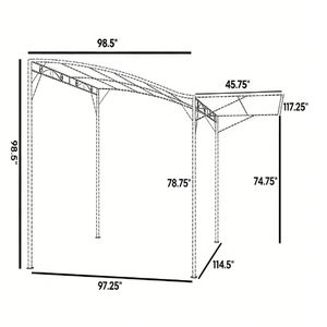 Pergola da Esterno con Tettoia Parasole e Gazebo - Categoria Prodotti - Product Image 6