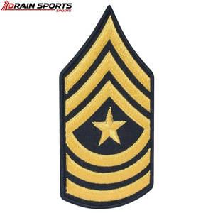 Nouvelles Écussons de Grade d'Uniforme Brodés Tendance à Bordure Merrow, Prix Abordable - Product Image 2