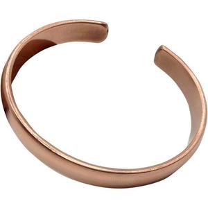 Floral <b>Engraved</b> Copper Cuff Bangle <b>Metal</b> Craft Open Bracelet with Vintage Pattern for Women Handmade Wholesale Accessories - Product Image 4