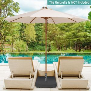 Copertura Antipolvere per Base Ombrellone con 2 Sacchi di Sabbia, Accessorio per Ombrelloni da Patio - Product Image 1