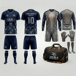 Premium Custom Soccer Uniform Set Jersey Shorts <b>Socks</b> Breathable Fabric Team <b>Training</b> Kit Professional Quality - Product Image 2