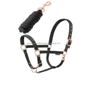 Licol de cheval en nylon confortable, multicolores et de différentes tailles, produits équestres pour courses de chevaux au meilleur prix - Product Image 4