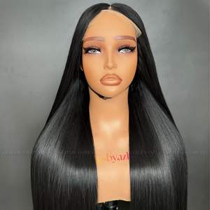 Cabello vietnamita crudo de primera calidad, pelucas de longitud completa de Color negro Natural, cabello humano sin pegamento, cutícula virgen, cabello alineado - Product Image 3