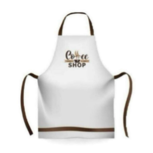 Tablier de cuisine classique sans manches pour femme, 100 % coton biologique, facile à nettoyer, écologique, recyclable, réutilisable, logo personnalisé - Product Image 1