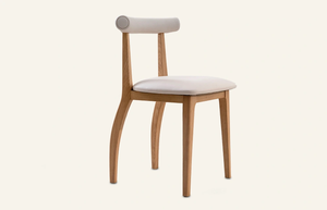 Chaise de salle à manger de style nordique haut de gamme - Chaise rembourrée en mousse haute densité pour salle à manger moderne - Product Image 3