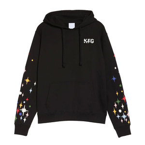Sudadera con Capucha de Felpa 100% Algodón para Hombre, Estilo Urbano Informal de Invierno, con Bolsillo, de Alta Calidad, Elegante, Antiarrugas, Transpirable, para Uso Diario - Product Image 1