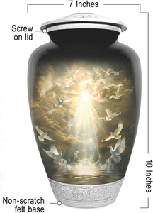 Modernas Urnas Funerarias de Latón Hechas a Mano para Adultos, Urnas Decorativas para Entierro, para Hombre y Mujer, Precio al por Mayor - Product Image 2