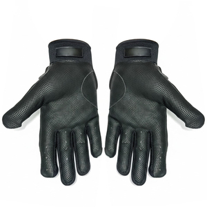 Guantes de bateo de béisbol con puño corto antideslizantes duraderos de cuero Cabretta de piel de vaca originales hechos a medida de calidad superior ambidiestros - Product Image 3