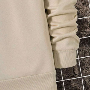 Sudadera de Cuello Redondo para Hombre con Estampado Digital de Adán, Poliéster/Algodón, Corte Regular, Informal, para Invierno - Product Image 5