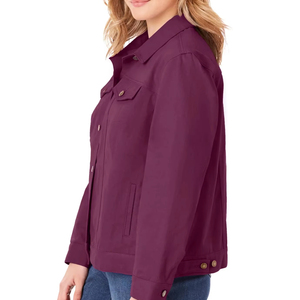 Nouvelle conception, veste en jean pour femme, confortable, durable, très demandée, vente chaude, respirante, douce. - Product Image 6