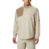 Chemise de pêche imperméable pour homme, légère, de haute qualité, personnalisable, séchage rapide, confortable, extensible, boutonnée, manches longues, rafraîchissante