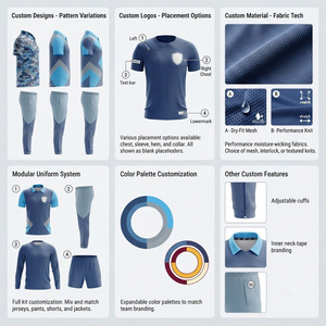 ชุดกีฬาคริกเก็ตแบบกำหนดเอง ถุงมือคริกเก็ต 100% โพลีเอสเตอร์ เสื้อโปโลแขนสั้นไซส์ใหญ่ กางเกงจ็อกเกอร์ ชุดทีม ชุดกีฬา เป็นมิตรกับสิ่งแวดล้อม ระบายอากาศได้ดี - Product Image 5