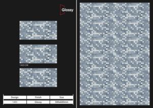 Azulejos de Pared de Cerámica de Alta Calidad con Superficie Brillante de 12x24 Pulgadas (30x60 cm), Solución Decorativa Moderna para Interiores de Baños y Cocinas - Product Image 4
