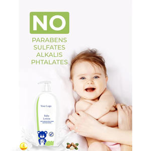 Crème hydratante à base de plantes pour enfants, lotion corporelle au beurre de karité et vitamine E, apaisante et hydratante, pour bébés, OEM/ODM - Product Image 3