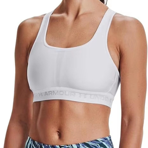Nouveau soutien-gorge de sport sans bretelles à maintien élevé avec logo personnalisé sur le devant pour femmes, en matière respirante Spandex/Nylon - Product Image 5