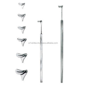 Retracteur de veine manuel réutilisable en acier inoxydable vert de 9 pouces pour la chirurgie de la thyroïde |   A-1 VERITAS - Product Image 1