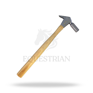 Martillo de forja de 10 oz para uso veterinario en el cuidado de pezuñas de caballos y herramental - Product Image 4