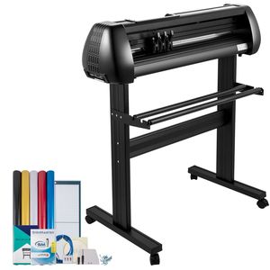 Plotter da Taglio in Vinile da 28 Pollici Potenziato con Forza e Velocità Regolabili, Alimentazione Carta, Stampante Plotter Grafico Potente - Pacchetto Completo - Product Image 1