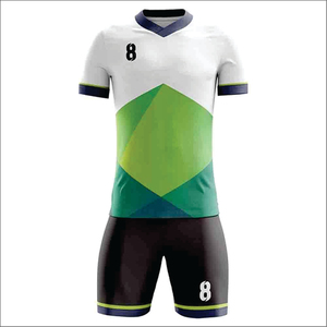 ชุดฟุตบอลแบบสั่งทำพิเศษสำหรับทีมชายและหญิง เสื้อทีมฟุตบอล ชุดแข่งฟุตบอล ฤดูใบไม้ผลิ ผ้าสแปนเด็กซ์ผสมคอตตอน ระบายอากาศได้ดี ปรับแต่งด้านหน้าได้ - Product Image 2