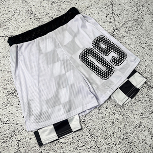 Custom <b>Retro</b> <b>Basketball</b> Shorts Popular Breathable Mesh for All Teams Summer Season Printed Design Sublimation <b>Basketball</b> Shorts - Product Image 1