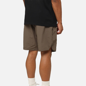 Shorts de sport décontractés en nylon pour hommes, couleur marron foncé, pour l'été, la course à pied et l'entraînement - Product Image 5