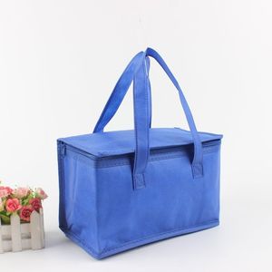 Sac isotherme personnalisé OEM/ODM avec logo imprimé, nouveau sac à déjeuner en tissu isolant, fabriqué au Vietnam, avec fermeture Velcro, en non-tissé, usine du Vietnam - Product Image 4