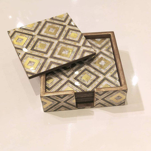 Custom Printed MDF <b>Coasters</b> Decorative Drink <b>Coaster</b> <b>Set</b> - Product Image 6