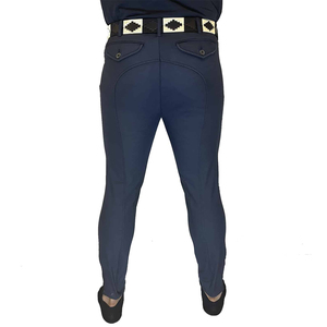 Pantalones de equitación para mujer de alto rendimiento, largos, antideslizantes con agarre de silicona, cintura media, alta elasticidad, personalizables - Product Image 4